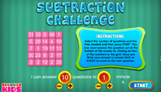 Subtraction Challenge
